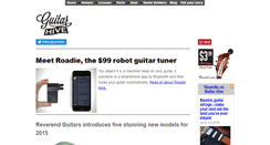 Desktop Screenshot of guitarhive.com